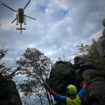 Zraněnému turistovi v Jizerských horách pomohla aplikace Záchranka