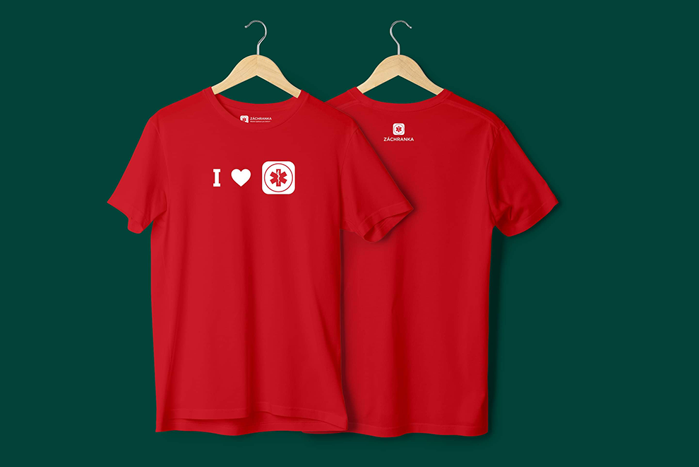 „I ❤️ Záchranka“ T-shirt